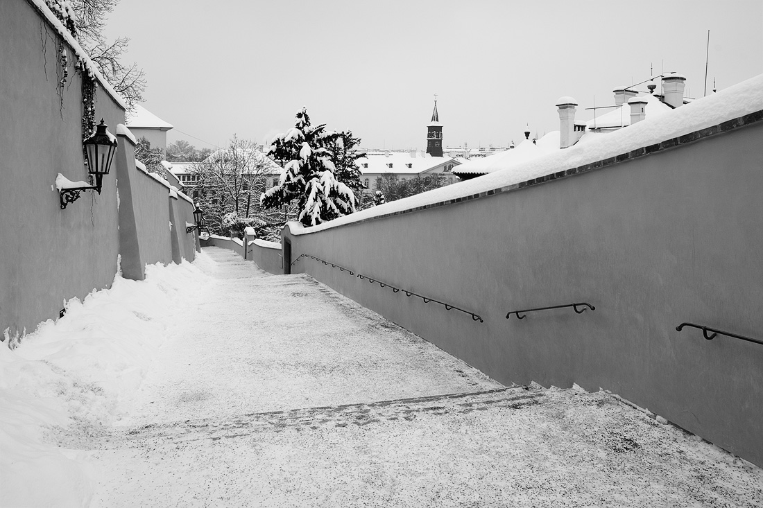  Fotografie Staré zámecké schody