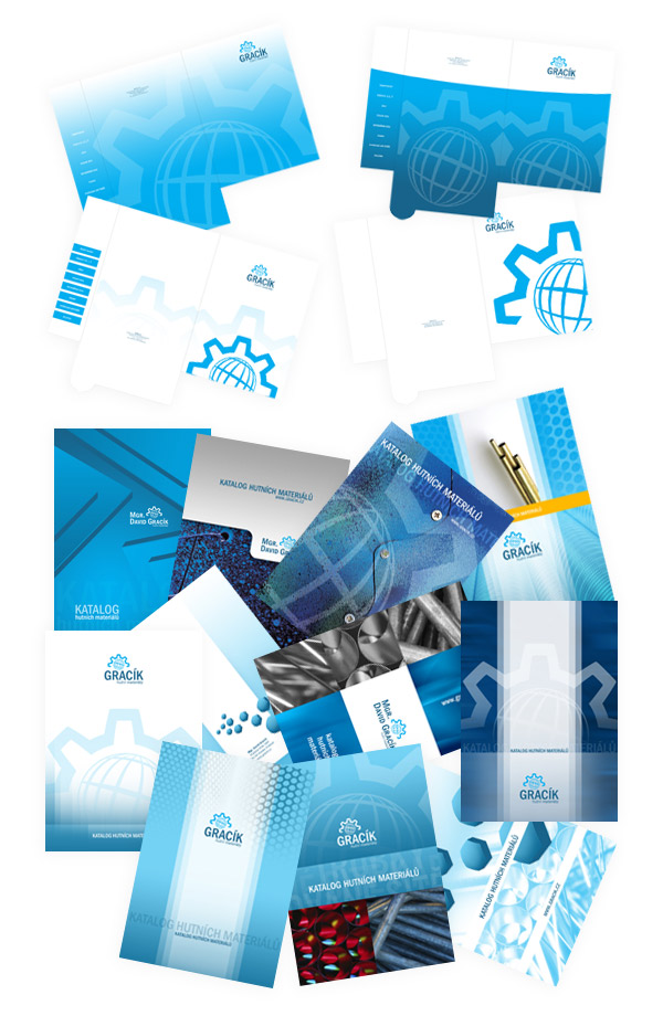 Návrh corporate identity společnosti Gracík.