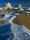 fotografie White Desert, Egypt